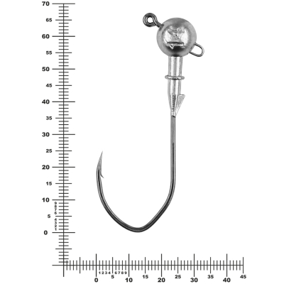 Призёр джиг-головка Stinger Eye Jig 14 гр, кр-к VD-074 №4/0, 3 шт/уп