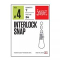 Застежки Lucky John Pro Series Interlock Snap 010 10шт.