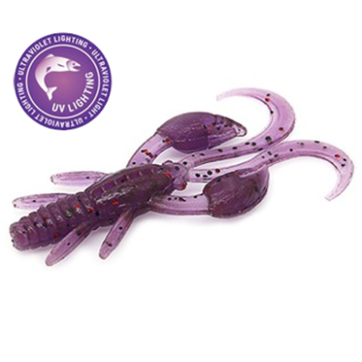 Силиконовая приманка Rampage Scaremonger 1.6" цв. #019 - Ultraviolet UV*