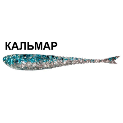 Силиконовая приманка Crazy Fish Glider 2.2" 35-55-16D-6 кальмар цв. ice fish (ледяная рыба)