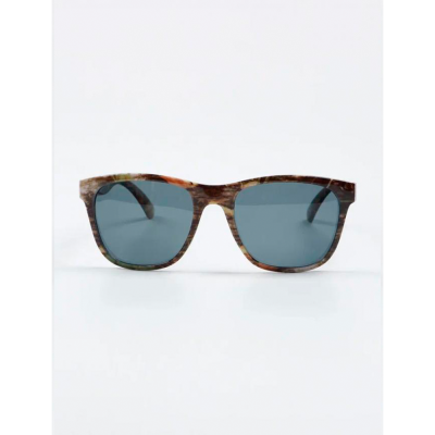 Очки поляризационные Extreme Fishing PSS-174, цвет оправы Блестящий коричневый камуфляж, цвет линз Серый