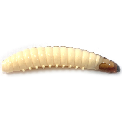 Силиконовая приманка Boroda Baits Salo 45 цв. "Слеза ангела" (Молочный апельсин), 8 шт./уп.