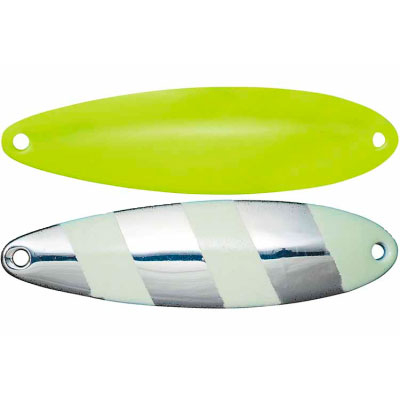 Блесна колеблющаяся Daiwa Chinook S 25 цвет CHT/ZEBRA GLOW