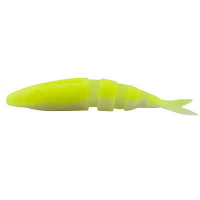 Эластичная приманка Lake Fork Live Magic Shad 3.5" цв. Chrts/Pe