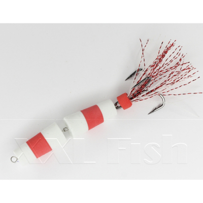 Приманка Мандула "Флажок" XXL Fish Модель 120 цв. БелоКрасноБелый