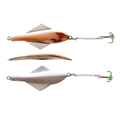 Блесна Lucky John Glider с цеп. и тр. 10гр. цв. CS