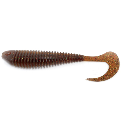 Силиконовая приманка Boroda Baits Shemaya TT 210 mm цв. МАШИННОЕ МАСЛО (Motor Oil)