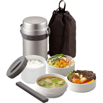 Термоконтейнер Zojirushi SL-JAF14-SA 1,25 л (серебр.)