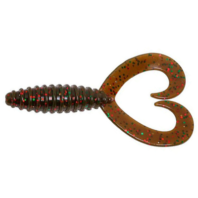 Съедобная приманка Русская Фишка Воевода, Креветка 8 см (Цвет 11, Болото)