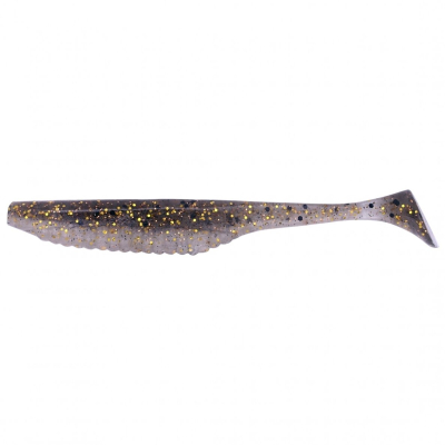 Силиконовая приманка DUO Realis Versa Shad 4" цвет #F078 Gold Flash Shad