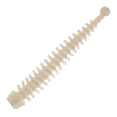 Силиконовая приманка Soorex Pro Tail 58мм 1.5гр. в банке цв. 101 Белый (6 шт.)