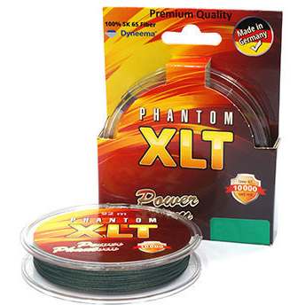 Шнур Power Phantom 4x, XLT, 120м, зеленый, 0,30мм, 27,4кг