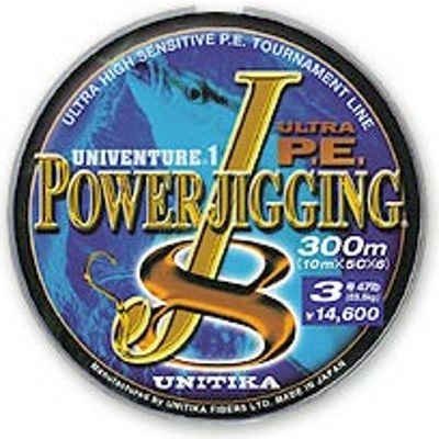 Шнур плетенный Unitika Univenture Power Jigging J8 300m - 0.230mm