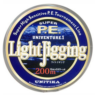 Шнур плетенный Unitika Univenture light Jigging 200m - 0.145mm