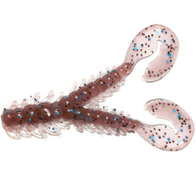 Силиконовая приманка Bait Breath U30 Bug Flap (8 шт.) цв. #145 Cinnamon/Black/Blue Flake