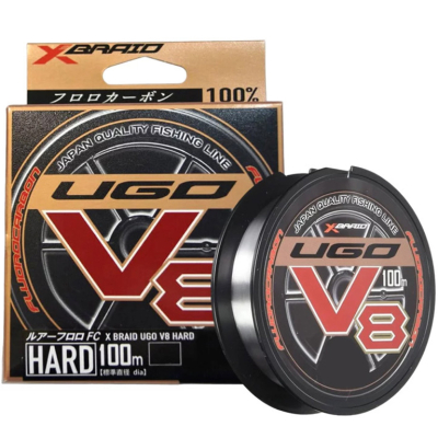 Поводковый материал YGK X-Braid F-UGO V8 Hard 100m #5.0-20lb