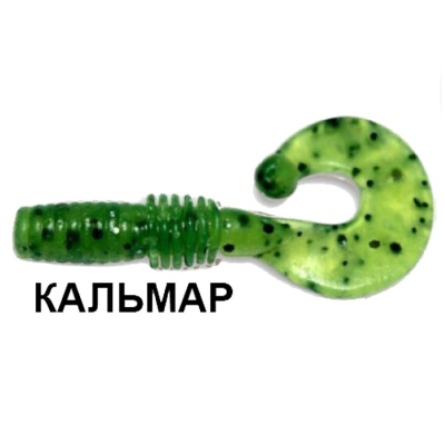 Силиконовая приманка Crazy Fish Power Mace 10-4-23-6 кальмар цв. cucumber (огурец)
