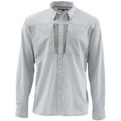Рубашка Simms Slack Tide LS Shirt, Tundra, L