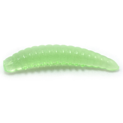 Силиконовая приманка Boroda Baits Salo 45 цв. Бледно-зелёный, 8 шт./уп. (GLOW - светонакопительный)