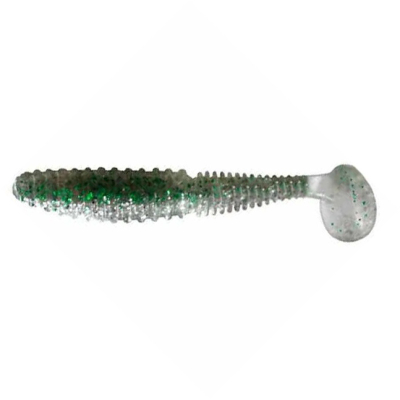 Мягкие приманки LureMax Ayame 4''/9,5см, LSA4-012 Pearl Shad (10 шт.)