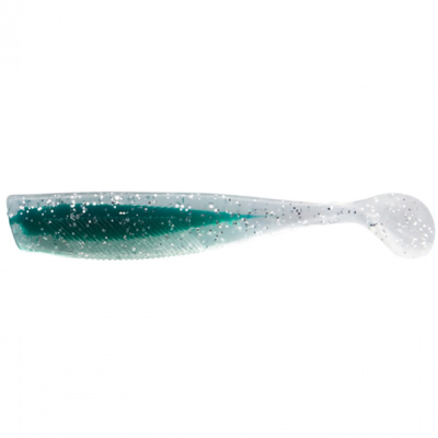 Виброхвост Sprut Kuro 75mm/4.0g/TGR (Transparent-Green) (7шт)
