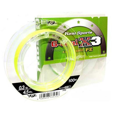 Шнур YGK G-soul X3 100m #0.3-4.5lb