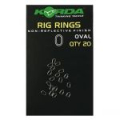 Кольцо стальное овальное Korda Rig Ring Large Oval KRRO
