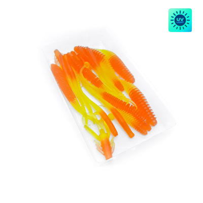Силиконовые приманки Chuper Trout Mix 2.0 Бабл Orange gloss UV+ Yellow Gloss