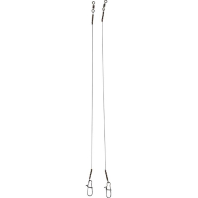 Поводок Титановый Helios 20кг 25см (2шт/уп) (HS-0041)