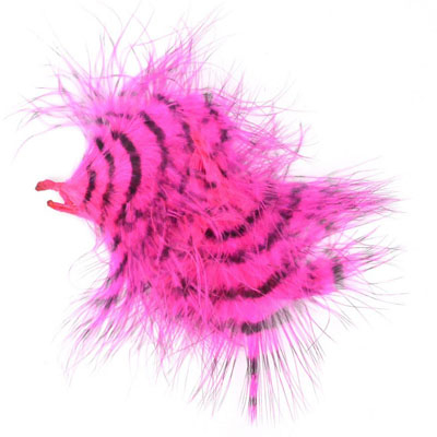 Orvis Wrap-A-Bou Blk Barred Fuchsia