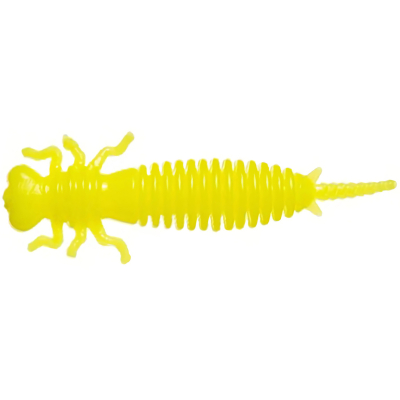 Силиконовая приманка Croxy Good Larva 3,5" цвет 02 (уп/6шт)