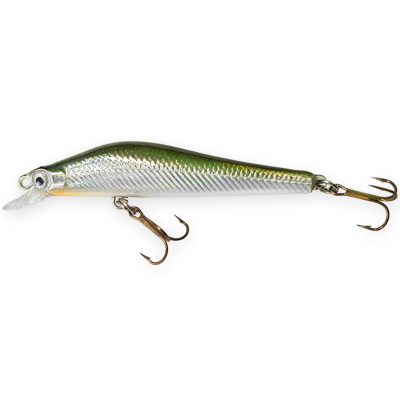 Воблер BAT Hot Minnow 458055 (3 гр., 55 мм. 0,8 м.) Цвет 205