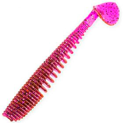 Силиконовая приманка Akara Ribtail 3.5 9см цвет 413 (4 шт.)