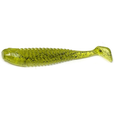Силиконовая приманка Boroda Baits Yakudza 70мм цвет "БОЛОТО" (Swamp green)