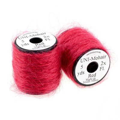 Нить UNI Mohair Flou. Red