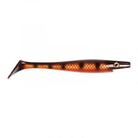 Силиконовая приманка XXL Strike Pro Giant Pig Shad 26см 130гр цв. Black Okiboji Perch