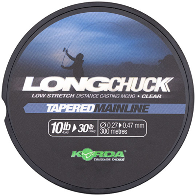 Леска Korda Long Chuck Tapered Mainline 300м 0,27-0,47мм 10-30lb