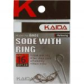 Крючки одинарные Kaida SODE размер 10