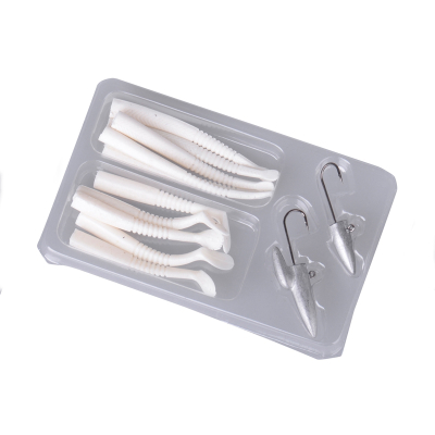 Приманки Savagear LRF Micro Sandeel Kit 12pcs (1+1.5+5) White 50346