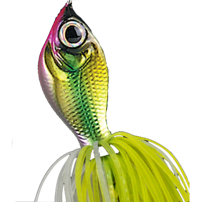 Спиннербейт MEGABASS V-3 Bullet Shad Tandem Willow, 14гр. (Il-Tanago-Weed)