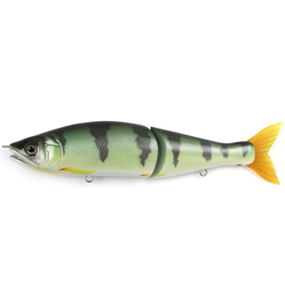 Воблер Gan Craft Jointed Claw 178 Type-15SS Slow Sinking #INT01-Green Perch