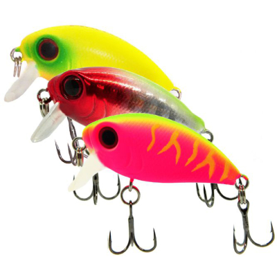 Набор воблеров Mottomo Stalker 36F "3 в 1" цв. mix-3