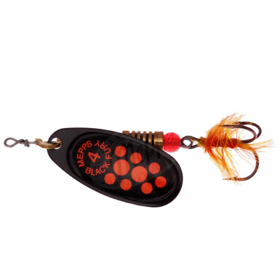 Блесна вращающаяся Mepps Black Fury Orange MCH NR №4
