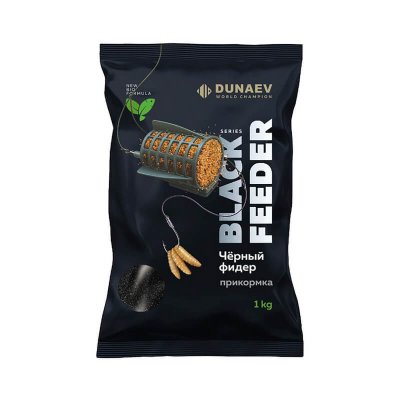 Прикормка DUNAEV BLACK Series 1 кг FEEDER (Фидер)