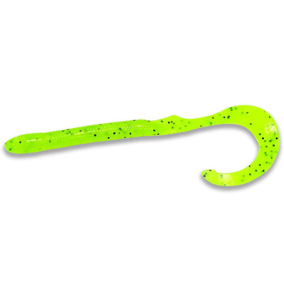 Силиконовая приманка Herakles Gruby 4" цвет Chartreuse Pepper