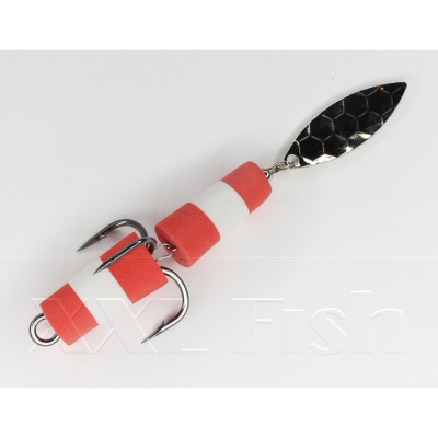 Приманка Мандула "Флажок" XXL Fish Модель 31 цв. КрасноБелоКрасный