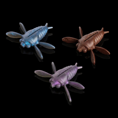 Силиконовая приманка Soorex Pro Bait Cicada 35mm цв. 208 Mix2 3pcs