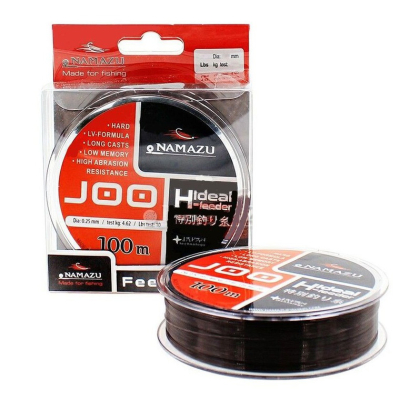 Леска Namazu Joo, L-100 м, d-0,5 мм, test-17,46 кг, черная