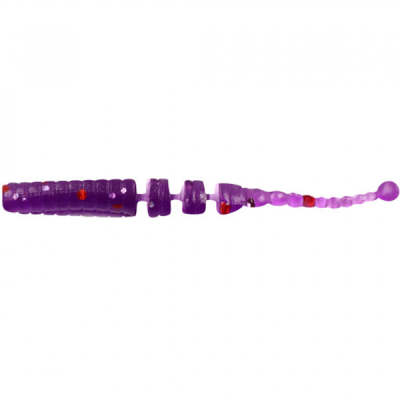 Силиконовая приманка Yaman Pro Dasty 1,7" цвет #08 - Violet (уп.10 шт.)