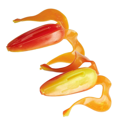 Силиконовая приманка Лягушка Helios Frog 2,56"/6,5 см Orange & Yellow 7шт. (HS-21-015)